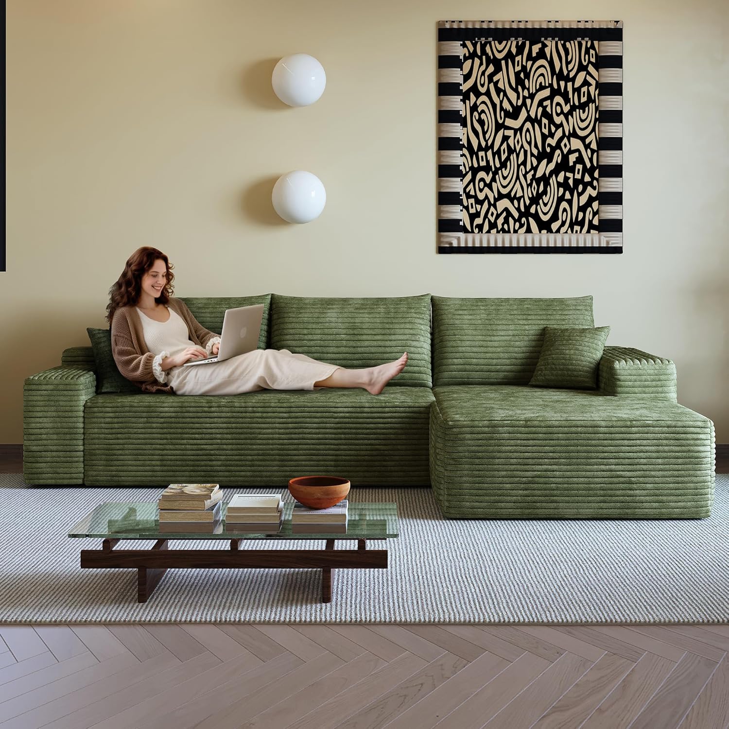 108 Sectional Couches for Living Room Modern Modular Sofa