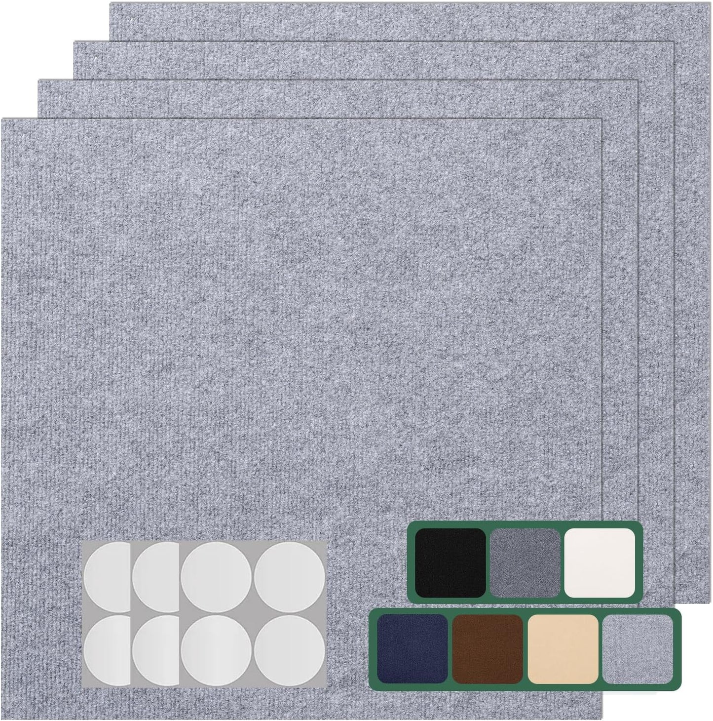 30 Pack Self Adhesive Carpet Tiles for Easy DIY Installation