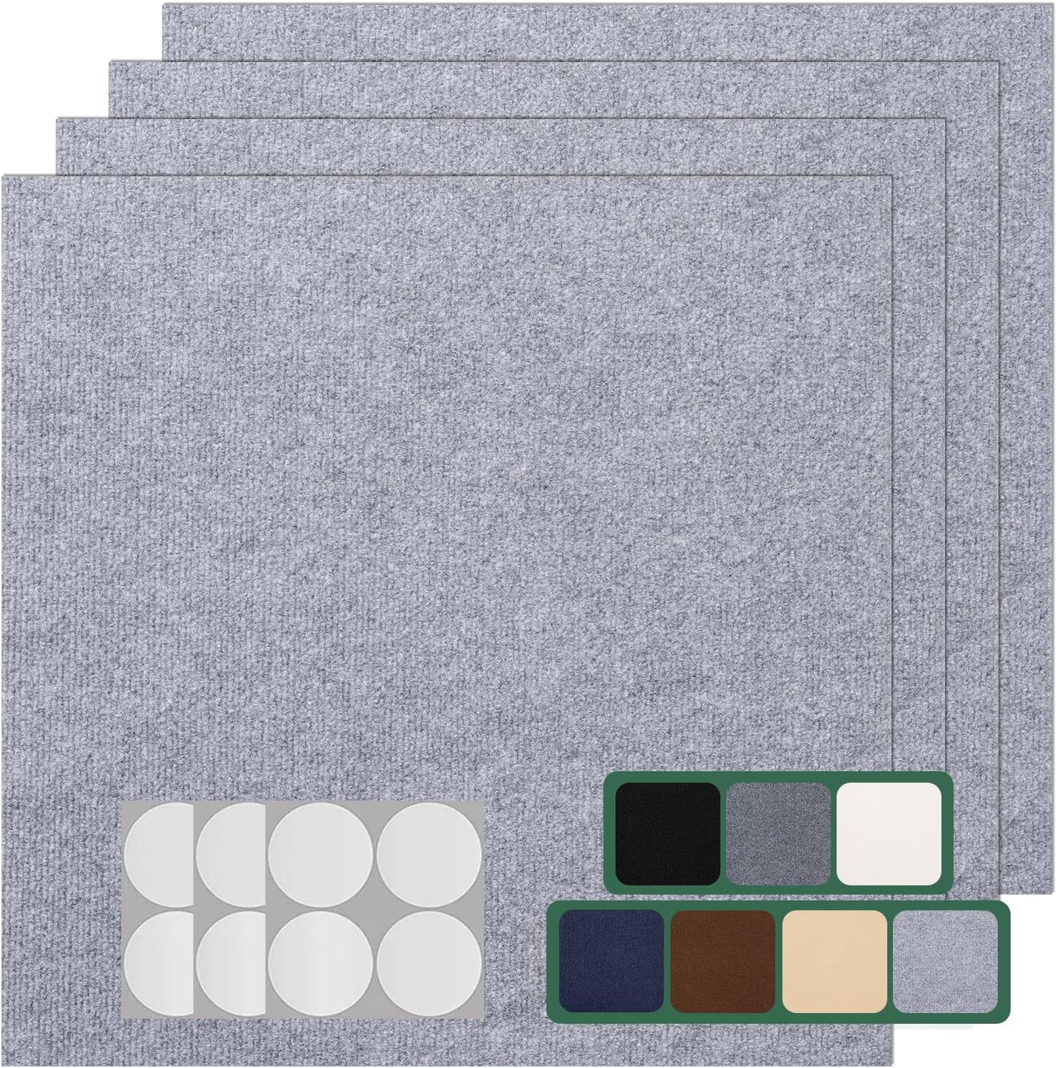30 Pack Self Adhesive Carpet Tiles for Easy DIY Installation