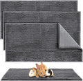 Guinea Pig Cage Liner 47 x 24 in - Washable Fleece Pads (4 Pack)