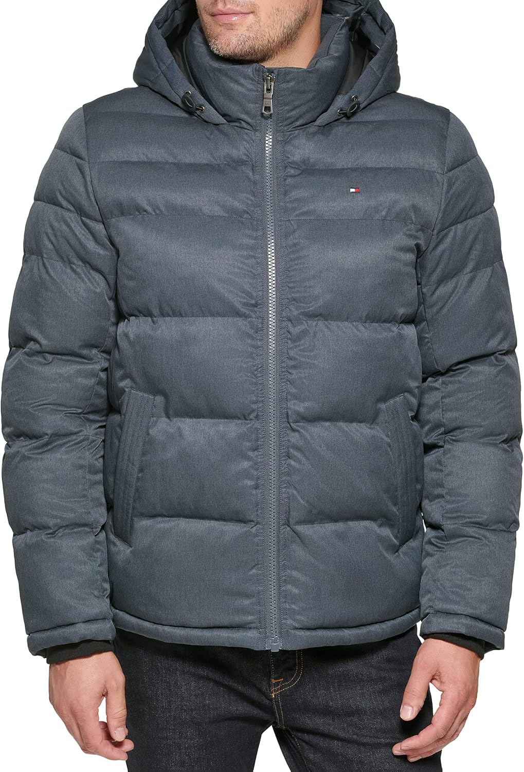 Tommy Hilfiger Men's Down Alternative Hooded Puffer Jacket Review