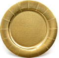 Gold Round Charger Plates 13 in - Set of 60 Elegant Disposable