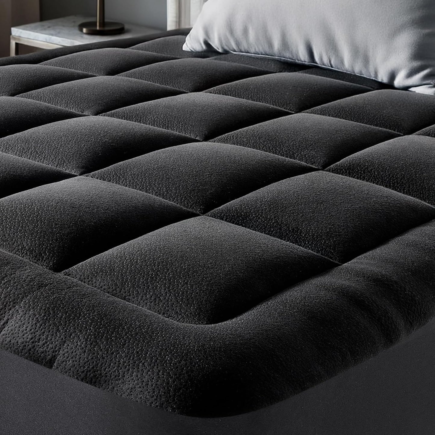 Ultra Soft Twin Size Mattress Topper for Back Pain Relief