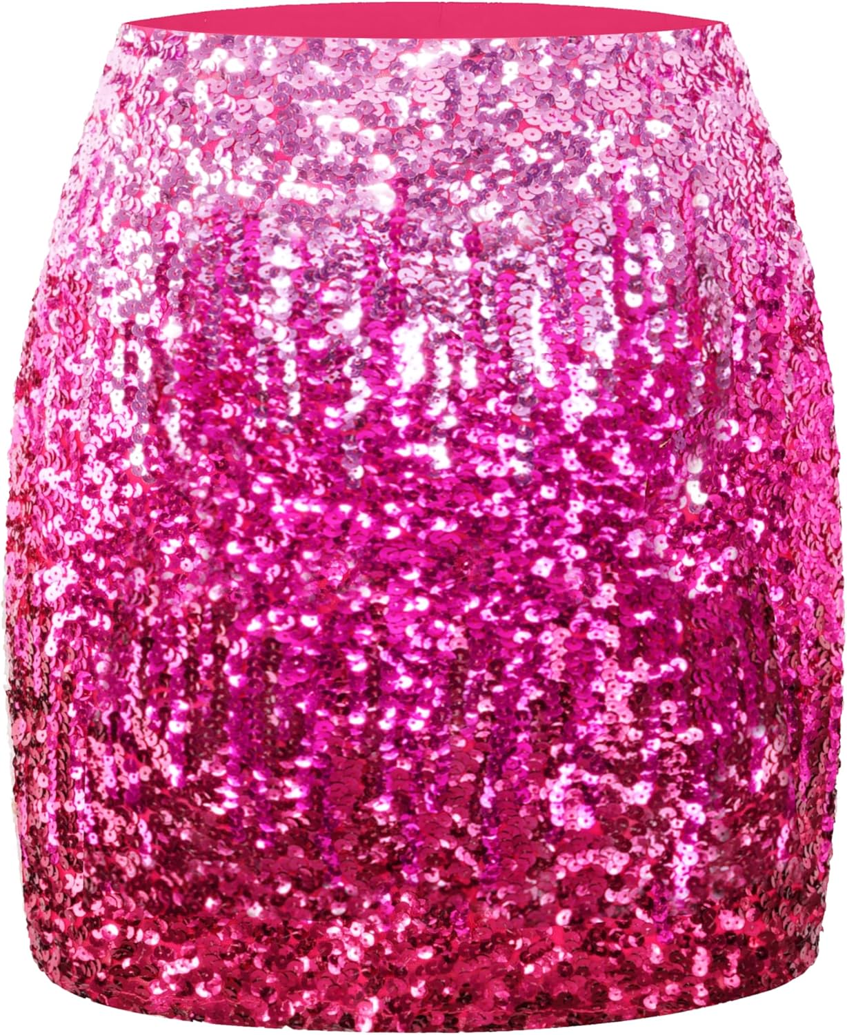 MANER Women's Sequin Skirt for Night Out and Party Events