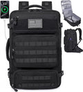 Travel Backpack for Men 40L TSA Approved Carry On - Durable Weekender