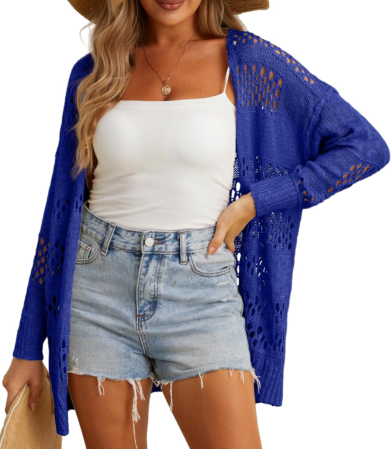 Summer Crochet Lightweight Cardigans for Women by GRECERELLE