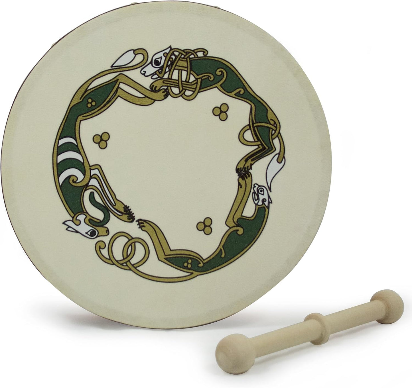 Waltons 8 Inch Chase Bodhran with Goat Skin Head and Beater