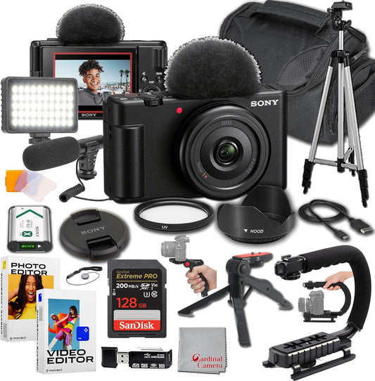 Sony ZV-1F Content Creator's Kit for Vloggers and Filmmakers