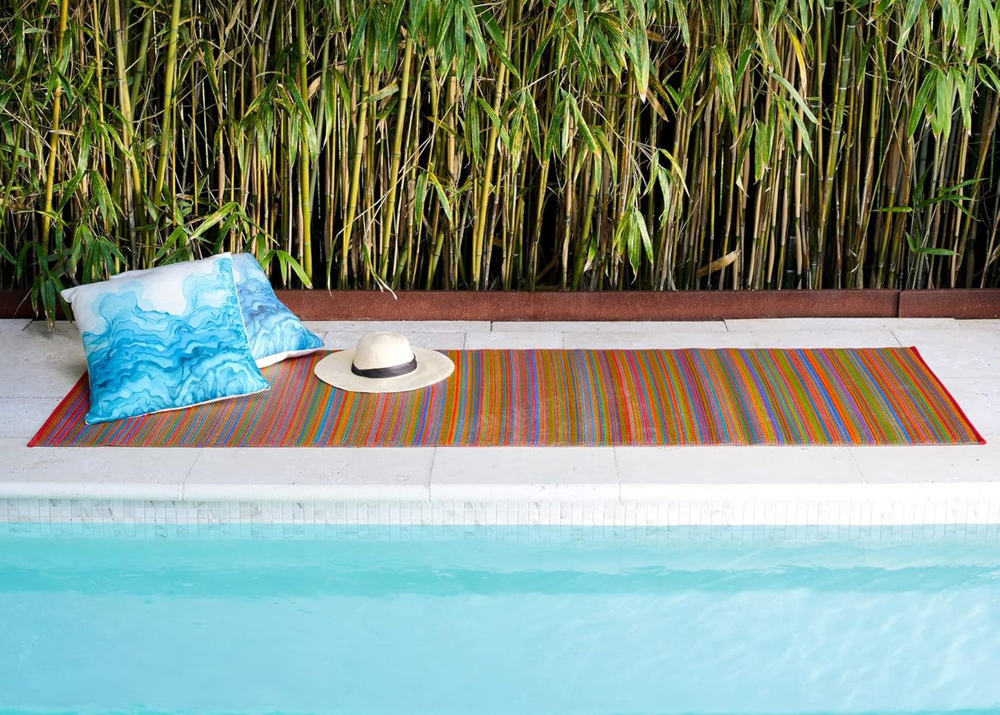 Fab Habitat Outdoor Rug - Waterproof and Fade Resistant Design