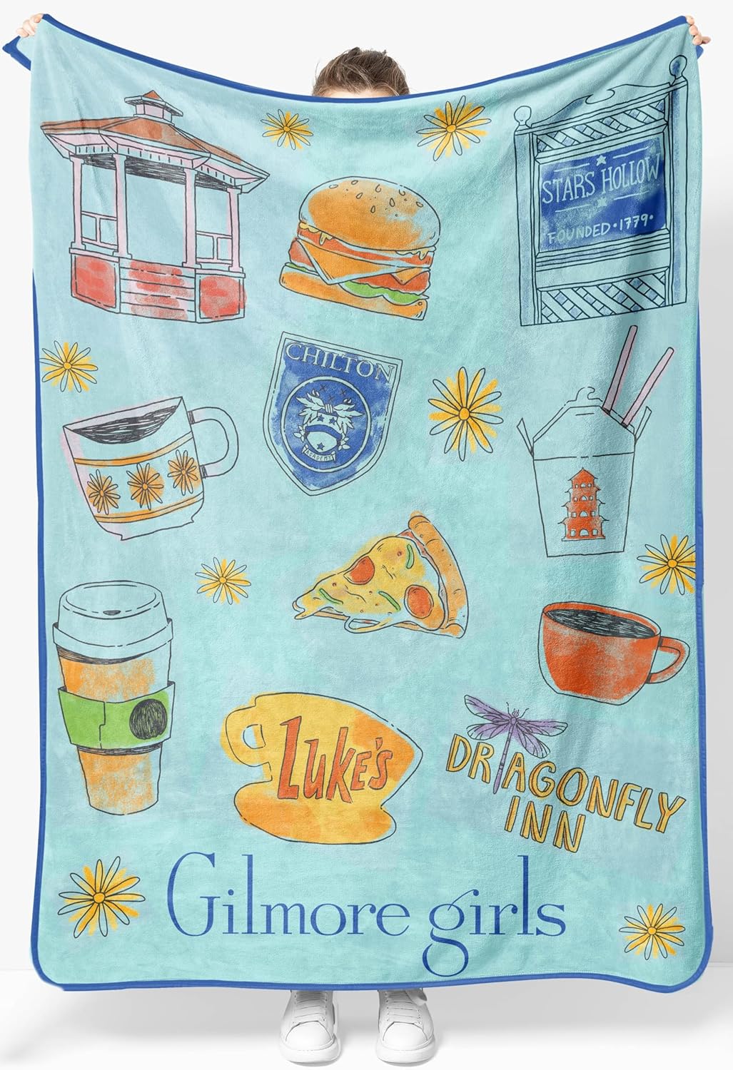 Gilmore Girls Throw Blanket - Cozy Plush Fleece for All Seasons