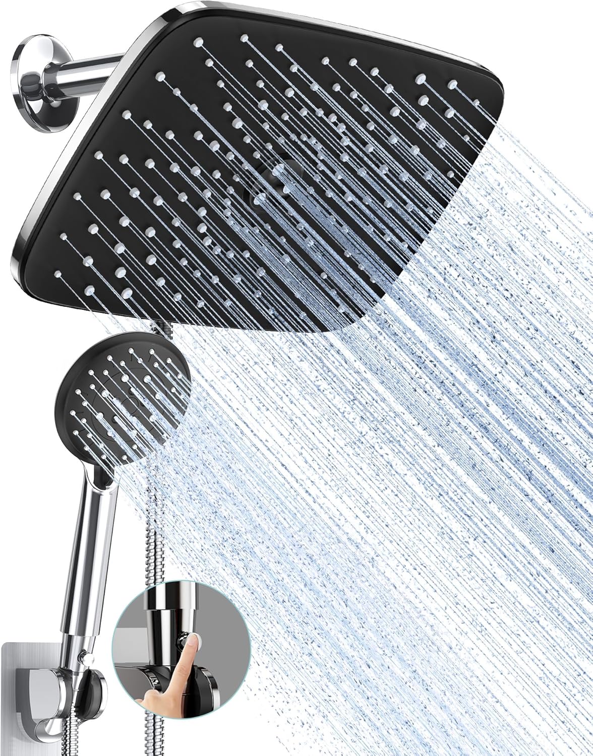 Veken 11.8 Inch High Pressure Rain Shower Head Review