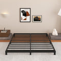 5 Inch Low King Size Bed Frame Low Profile - Sturdy, Noise Free