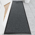 Front Door Mat 2 ft x 6 ft Heavy Duty Indoor Outdoor - Low Profile