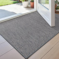 DEXI Door Mat Inside Entrance 24x36 - Low Profile Non Slip Dirt