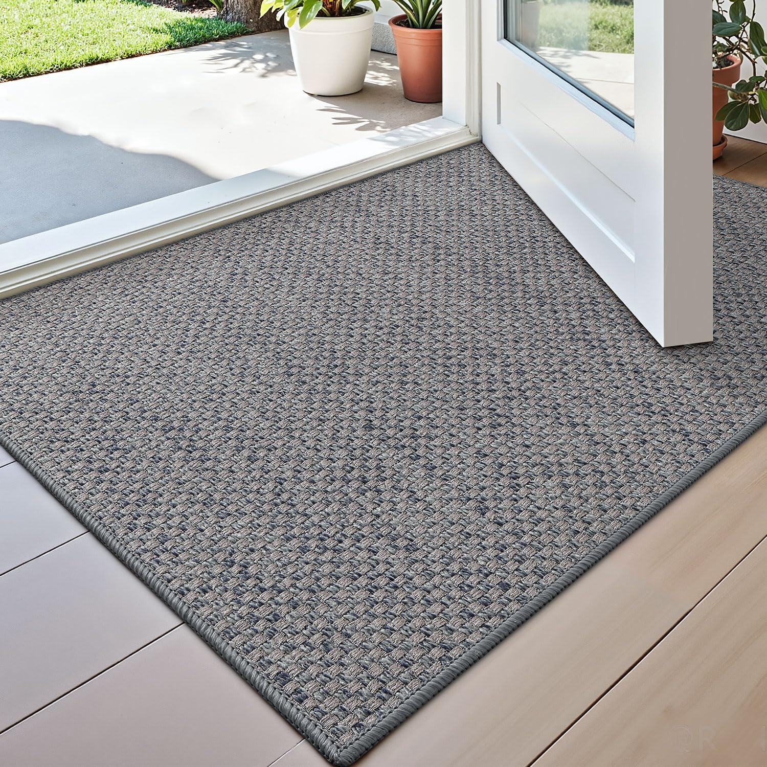 DEXI Door Mat Inside Entrance 24x36 for Easy Clean Entryways