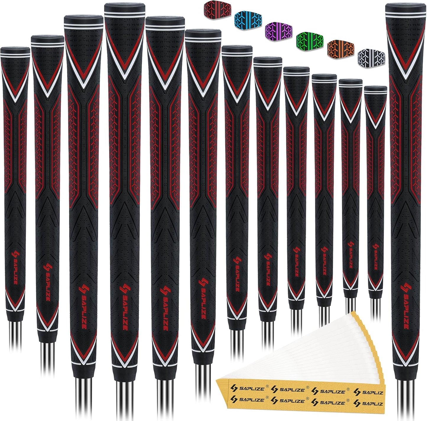 High-performance Rubber Golf Grips for Enhanced Swing Stability