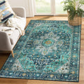 Moynesa Ultra-Thin Washable Area Rug - Non-Slip Low Pile Design