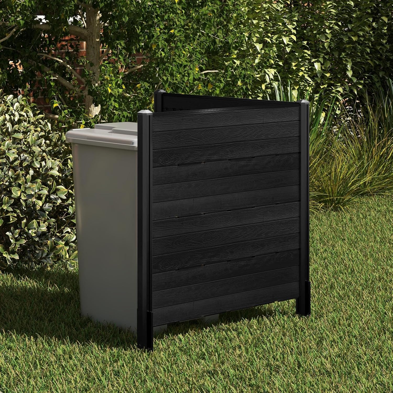 Happygrill Outdoor Privacy Screen & Storage Solution