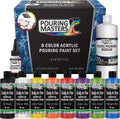 Pouring Masters 8 Color Ready-to-Pour Acrylic Pouring Paint Set