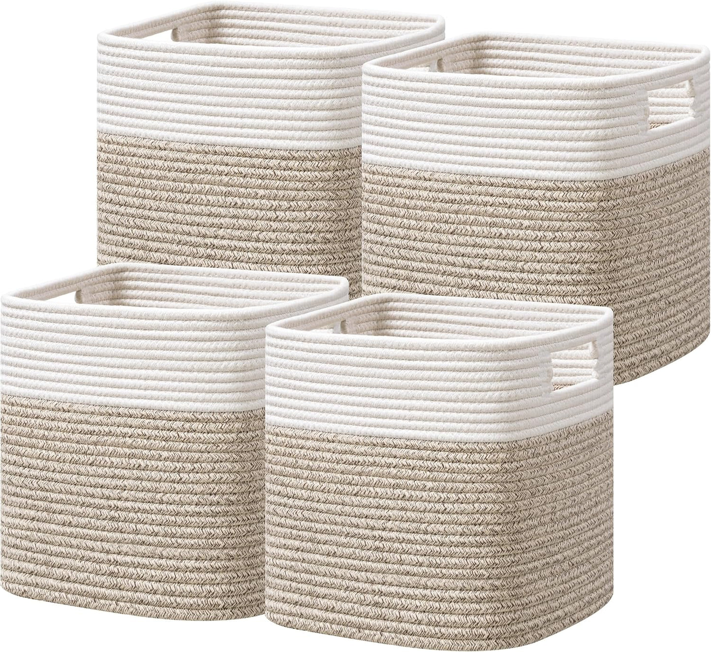 Storage Cubes Set of 4 for Organizing Home with Stylish Design