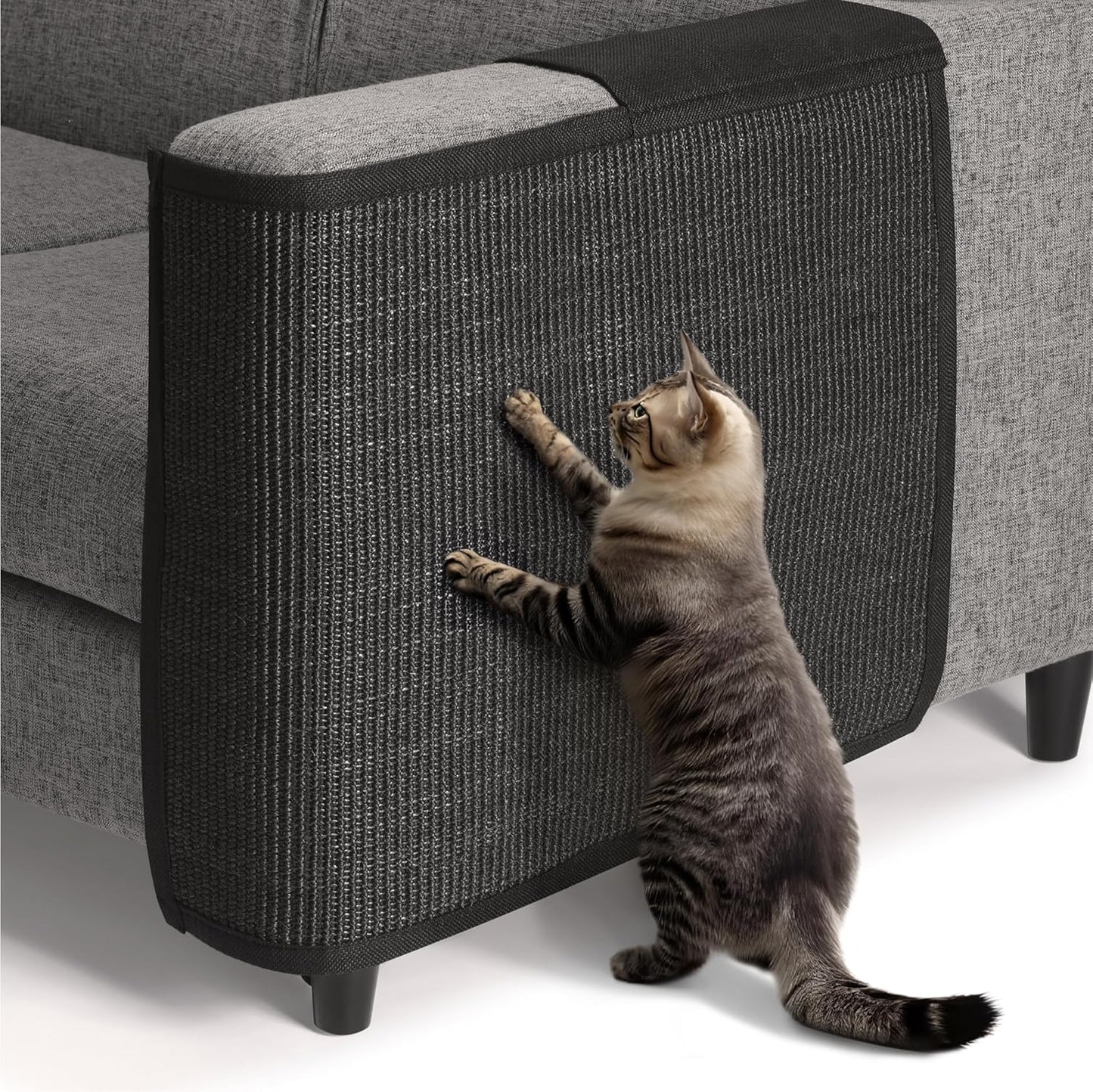 Navaris Cat Scratch Mat Sofa Protector for Left Side Furniture