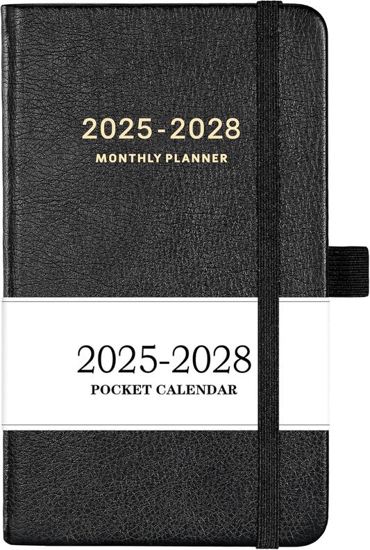 Tullofa 3-Year Pocket Planner, Jul.2025 - Jun.2028, 6.2 x 4, 60 Note Pages - Stay Organized!