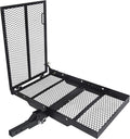 Hitch Cargo Carrier with Ramp 46.2 x 26.8 in - Foldable 500 lb