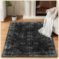 Istana 4x6 Area Rug - Foldable Washable Boho Rug for Living Room