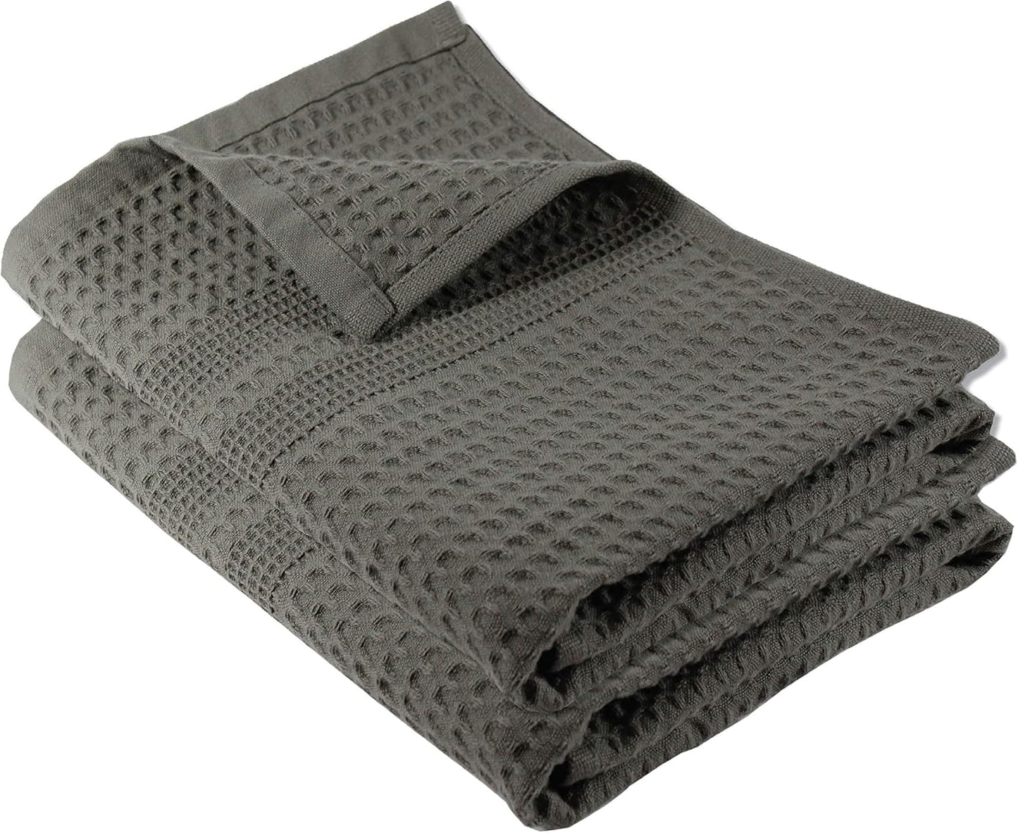 GILDEN TREE Waffle Hand Towels for Bathroom Quick Dry Comfort