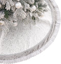 Valery Madelyn Christmas Tree Skirt 48 in Velvet - Elegant Baroque
