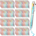Handepo 6 in 1 Multicolor Pen 150 Pack - Compact 0.5 mm Retractable