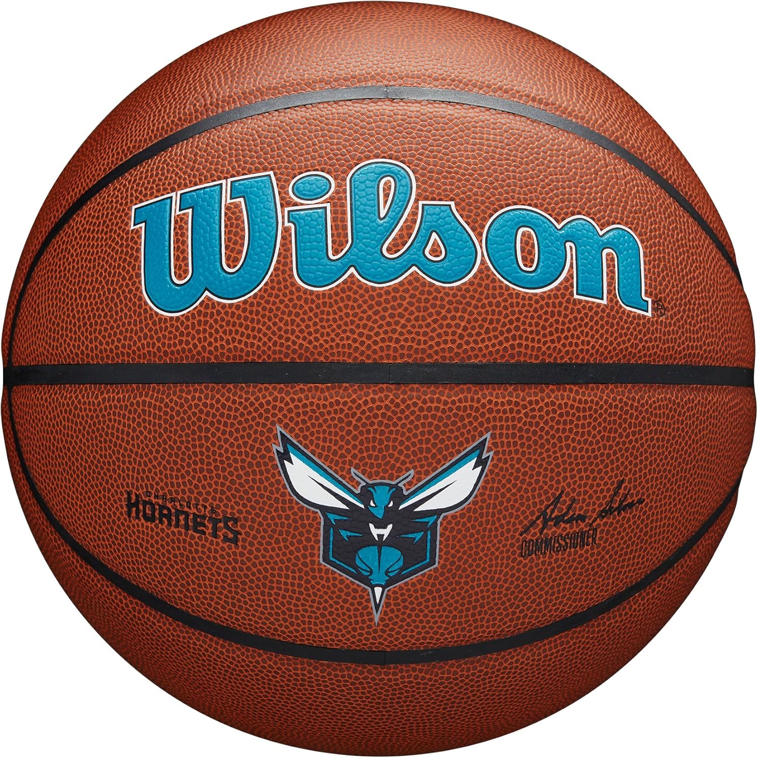 WILSON NBA Team Alliance Basketball - Charlotte Hornets Size 7