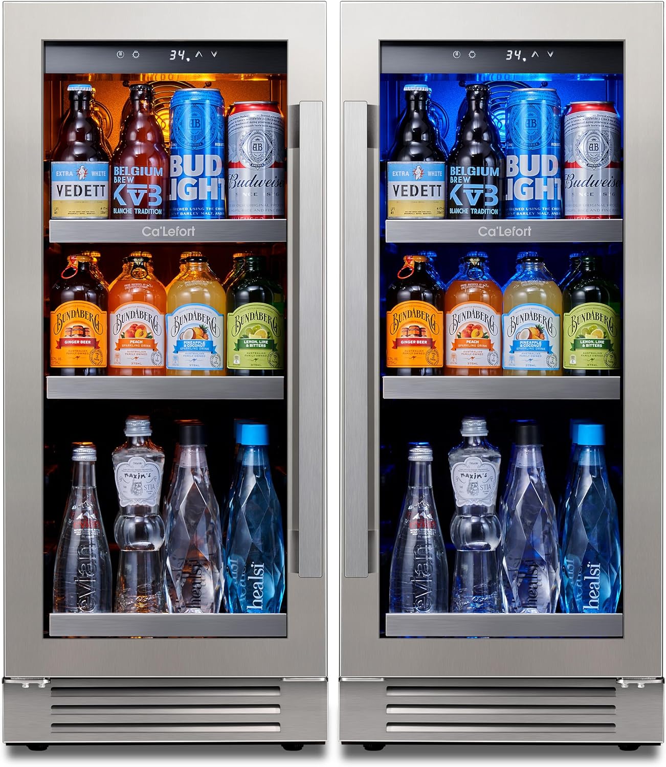 Ca'Lefort Beverage Refrigerator Cooler - Perfect for Home Use