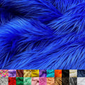 Ice Fabrics Faux Fur Fabric by the Yard - 60 in Wide Royal Blue
