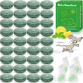 Natural Mice Rodent Repellent 36Pack - Peppermint Oil Pouches for Home