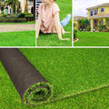 Artificial Grass Fake Grass Lawn Turf 4 ft x 33 ft - Realistic