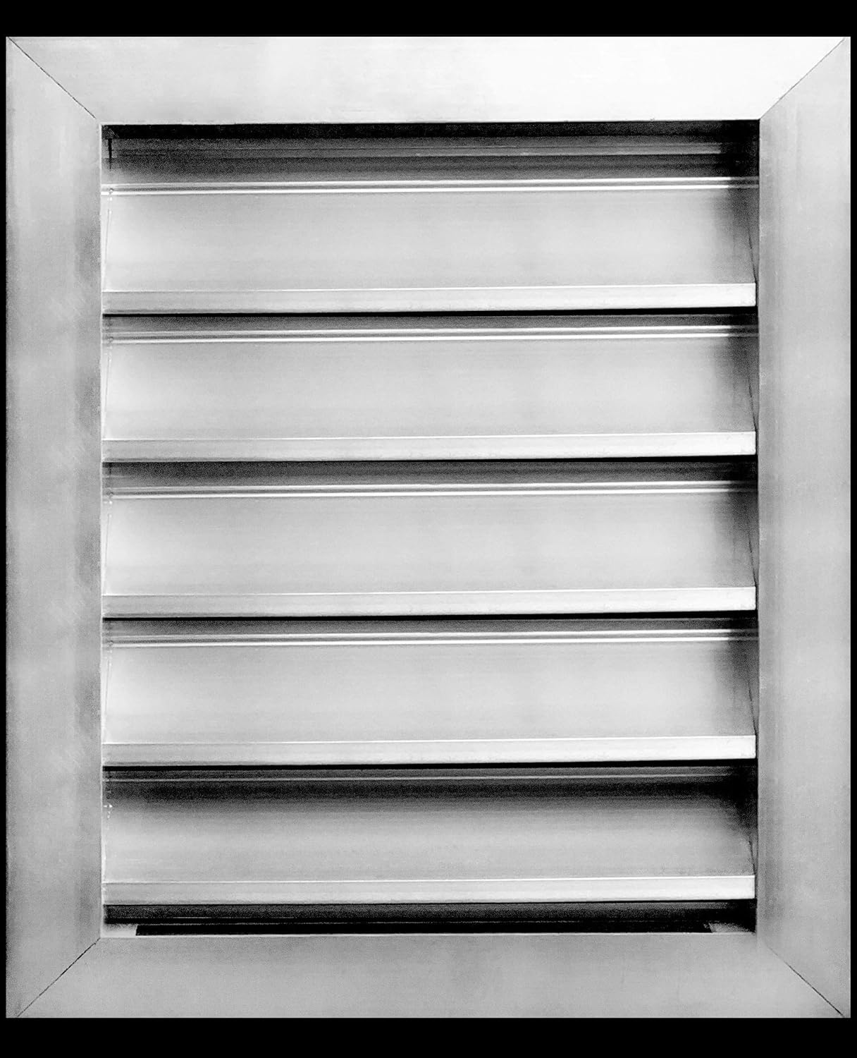 HVAC Premium 10in x 12in Aluminum Gable Louver Vent for Walls