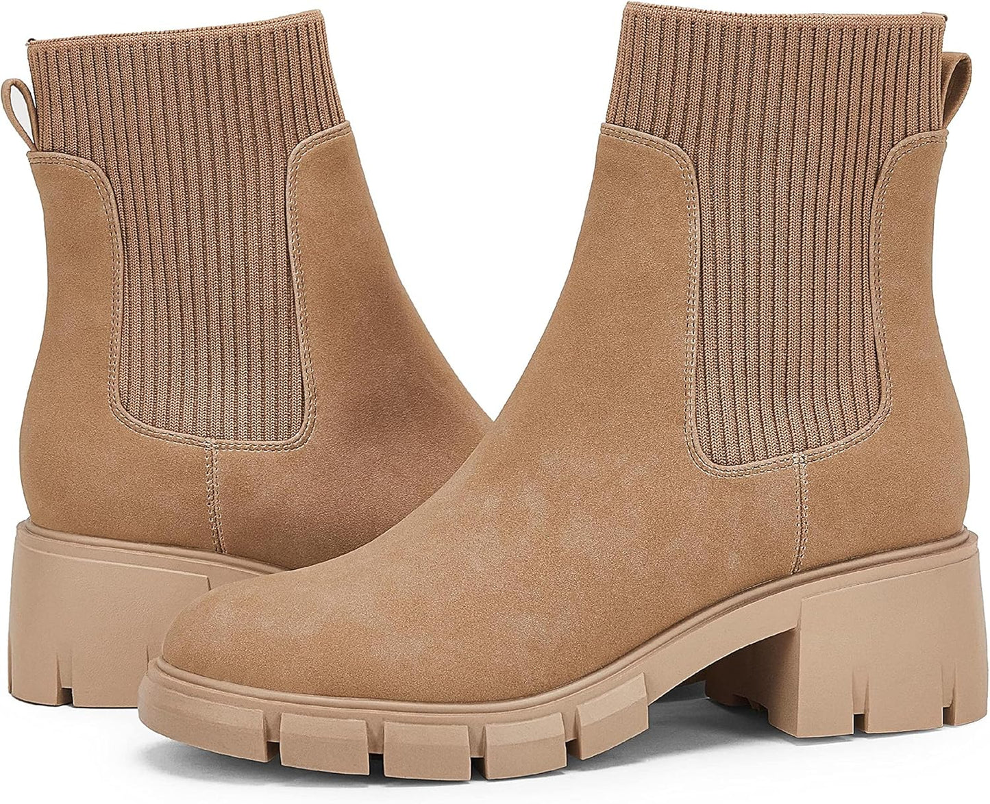 Ruanyu Womens Platform Ankle Boots for Stylish Comfort