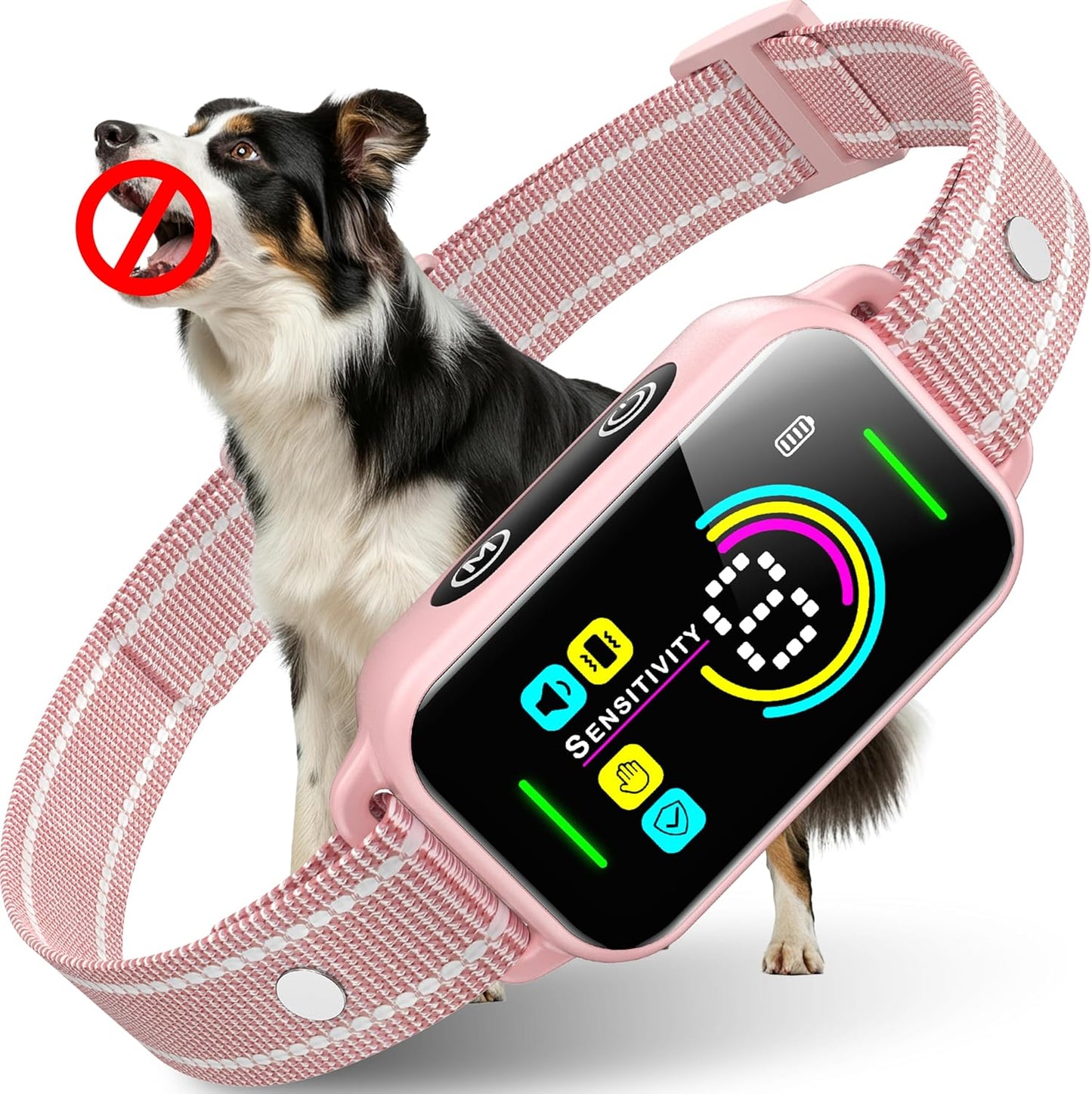 DINJOO Dog Bark Collar for Effective Anti-Barking Training