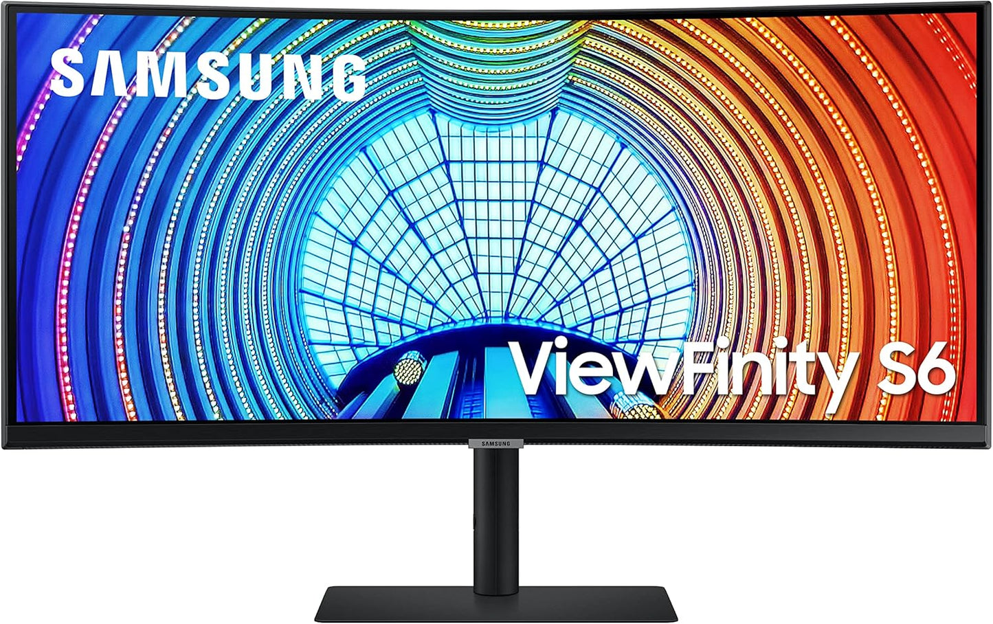 SAMSUNG 34-Inch Curved Ultrawide Monitor for 1 Billion Colors