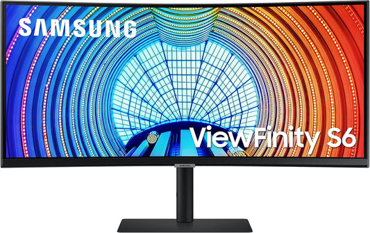 SAMSUNG 34-Inch Curved Ultrawide Monitor for 1 Billion Colors
