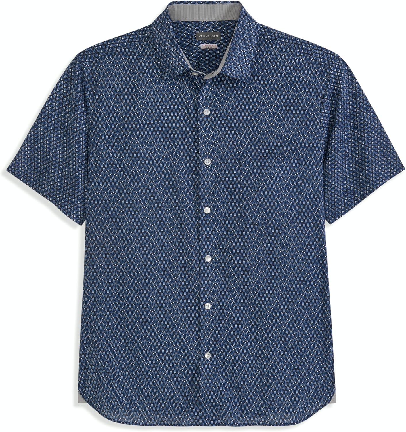 Van Heusen Men's Wrinkle Free Short Sleeve Button Down Shirt