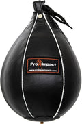 Pro Impact Genuine Leather Speed Bag Pear Shape - Precision Trainer