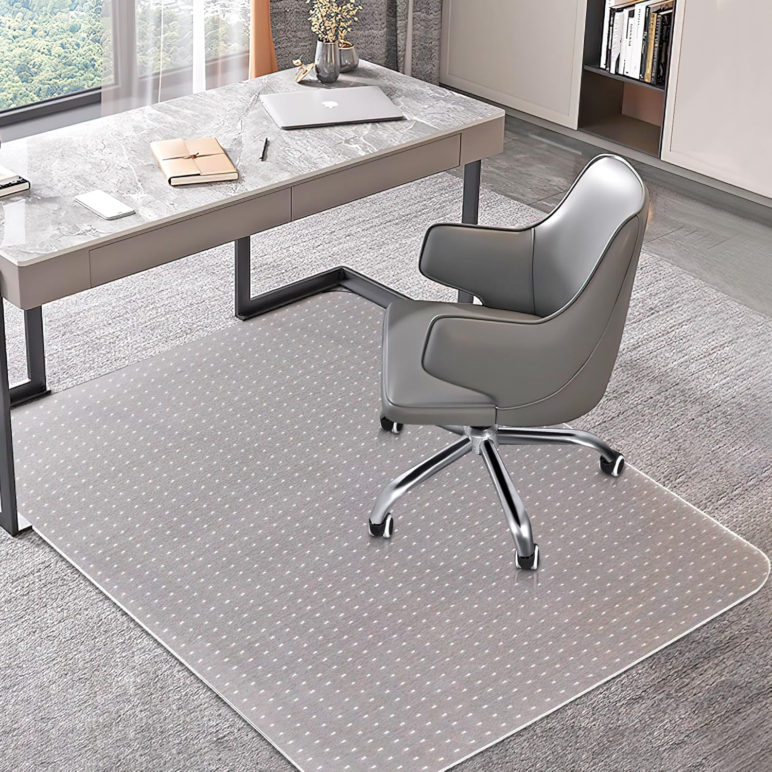 BesWin Office Chair Mat for Carpet - Thick and Durable Protector