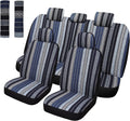 Pariitadin Baja Saddle Blanket Car Seat Covers Full Set - Breathable