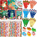 96 Pcs Christmas School Stationery Set - Holiday Party Favors for Kids