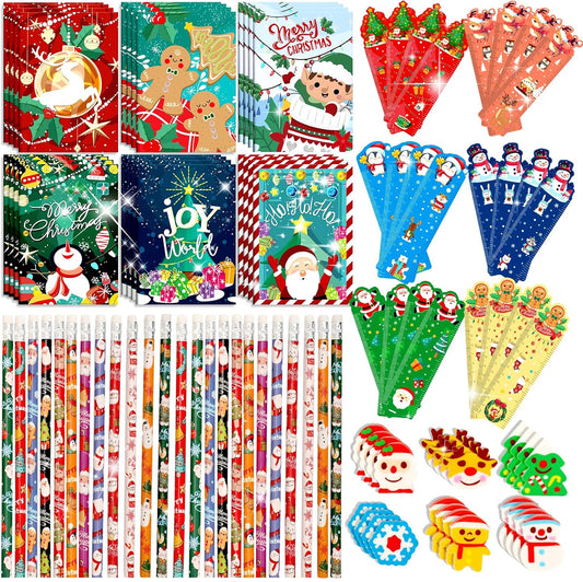 BYMIOYA Christmas Stationery Set - Festive Classroom Rewards!