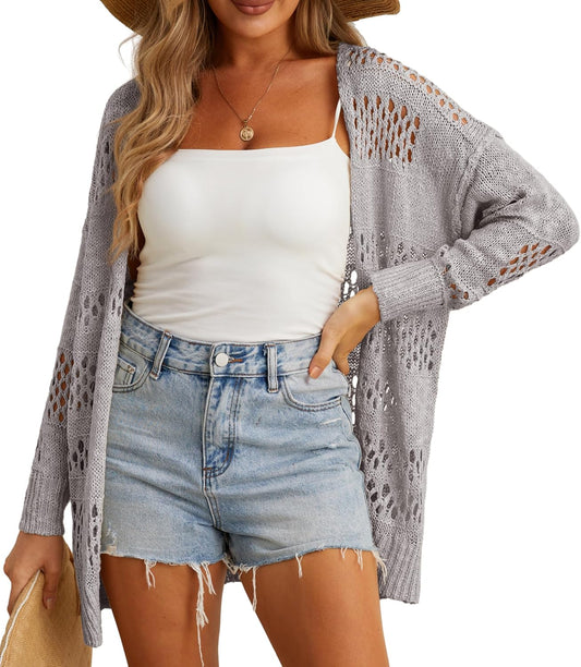 Stylish Crochet Lightweight Cardigans for Women This Summer