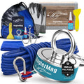 AnglerMag Magnet Fishing Kit 1325 lb Double Sided - Complete 10 Piece