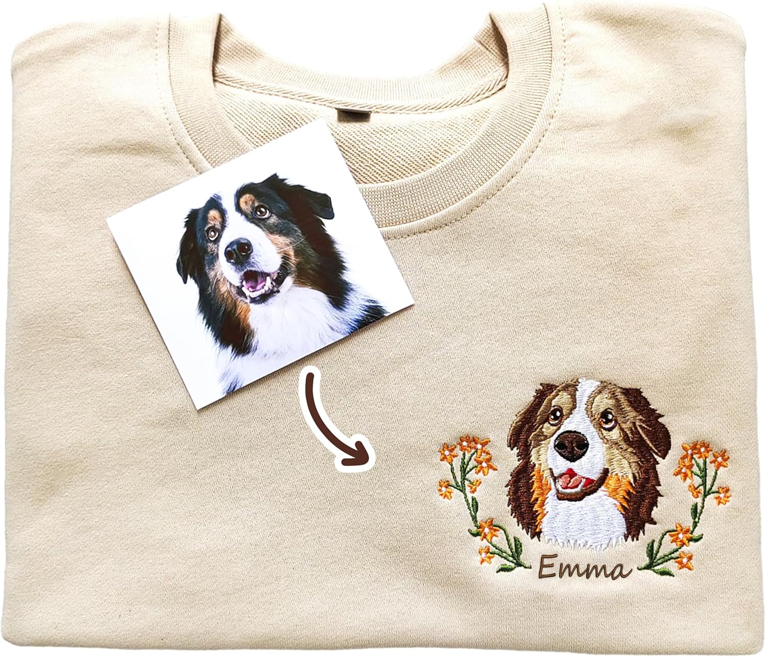 Personalized Dog Mom Sweatshirt - DILYPOD